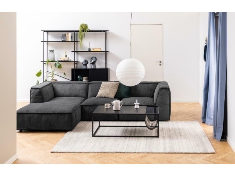 Regał Angus I czarny - ACTONA